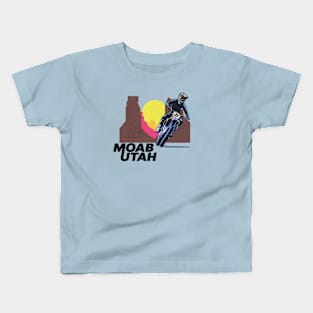 Moab Utah Vintage Kids T-Shirt